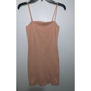 Forever 21 Pink Slit Dress
